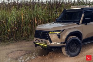 Lexus GX 550 Custom Wheels - HFX-1 by Vossen - Gloss Black Lexus GX 550 Custom Wheels - HFX-1 by Vossen - Gloss Black